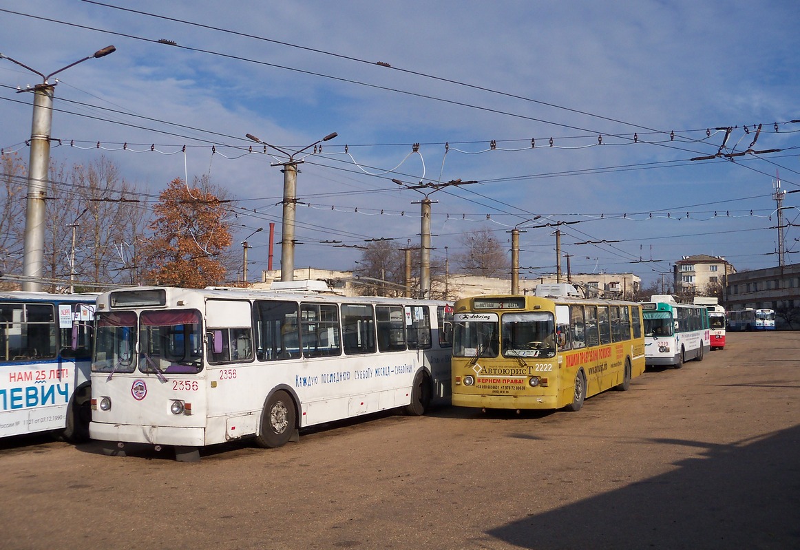 Севастополь, ЗиУ-682В-012 [В0А] № 2356; Севастополь, ЗиУ-682Г [Г00] № 2222