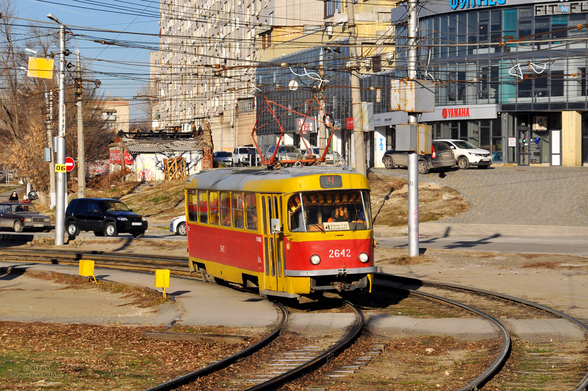 Волгоград, Tatra T3SU (двухдверная) № 2642