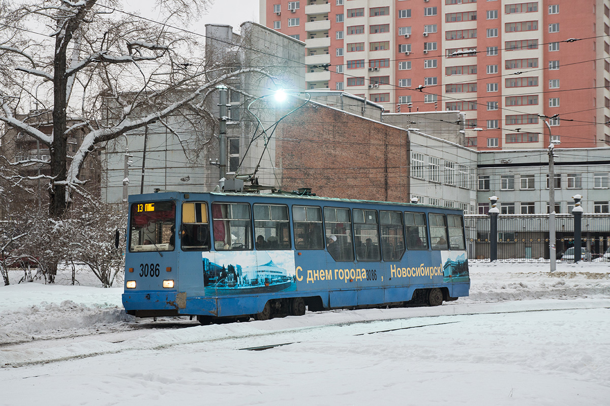 Новосибирск, 71-605 (КТМ-5М3) № 3086