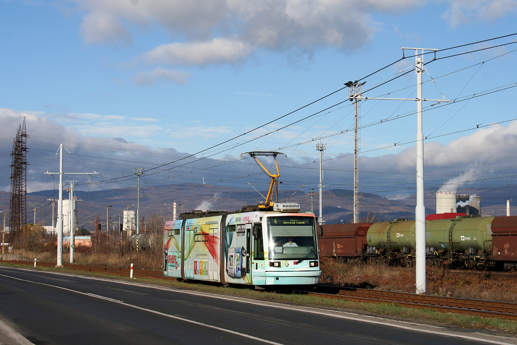 Мост ― Литвинов, Škoda 03T5 Astra/Anitra № 202
