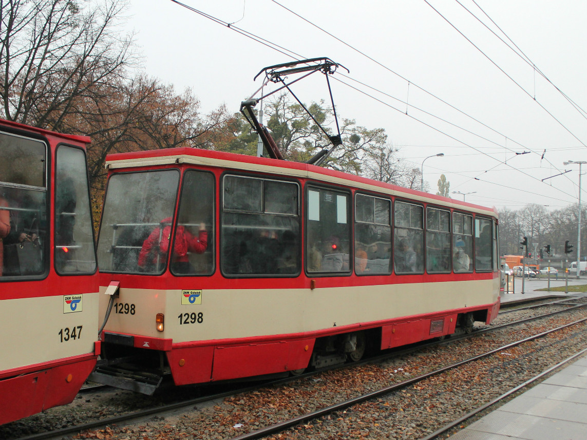 Гданьск, Konstal 105NaD № 1298
