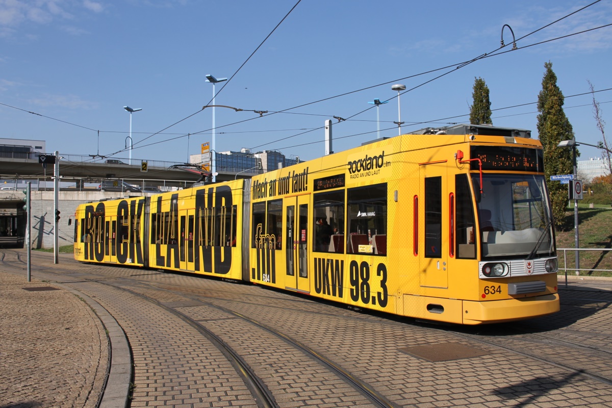 Галле, Duewag MGT6D № 634