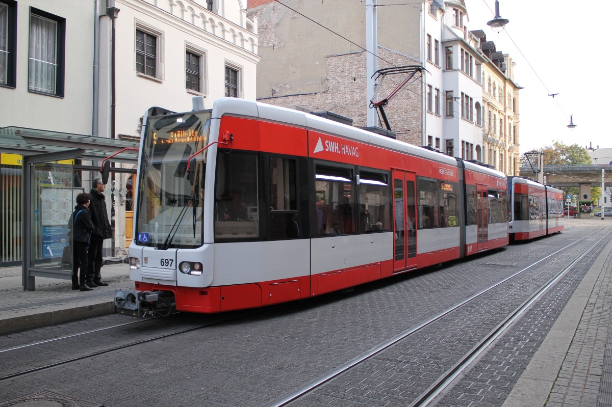 Галле, Bombardier MGT-K № 697