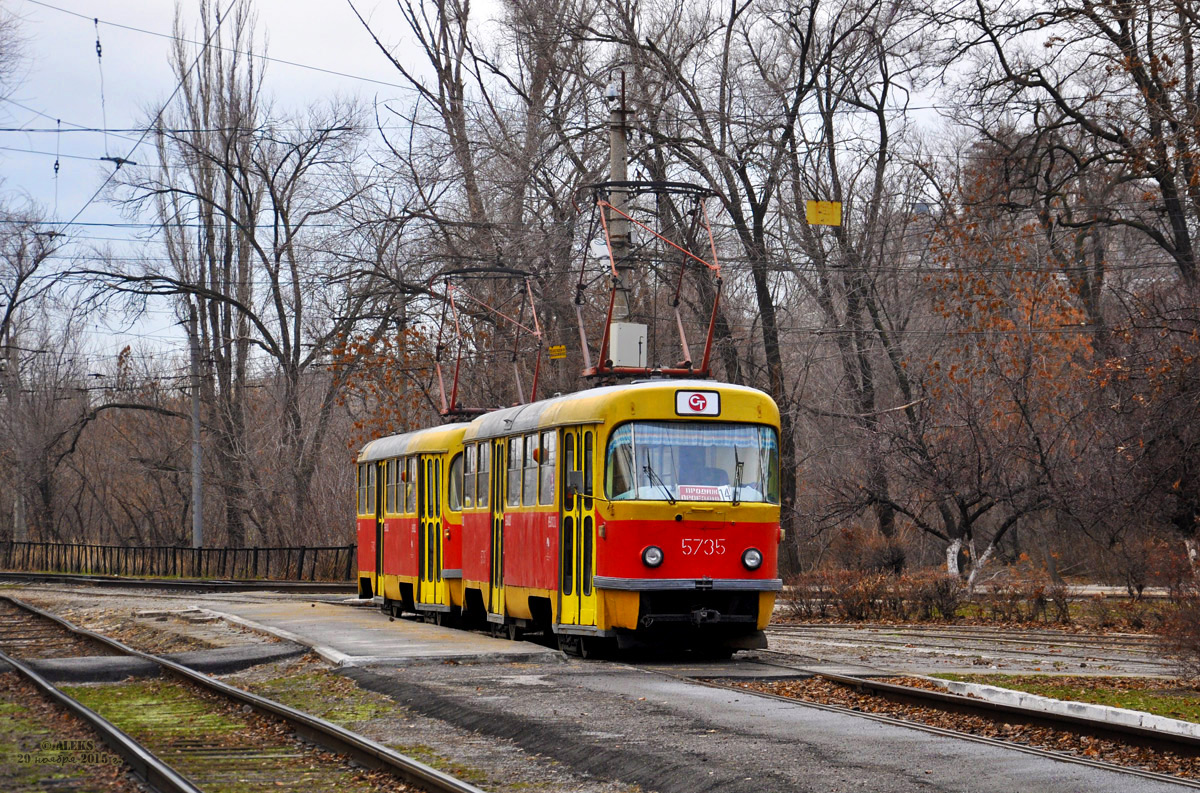 Volgograd, Tatra T3SU Nr. 5735; Volgograd, Tatra T3SU Nr. 5742