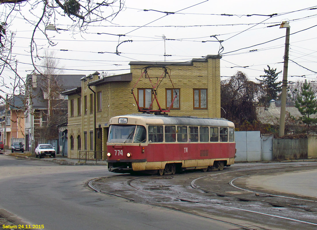 Харьков, Tatra T3SU № 774
