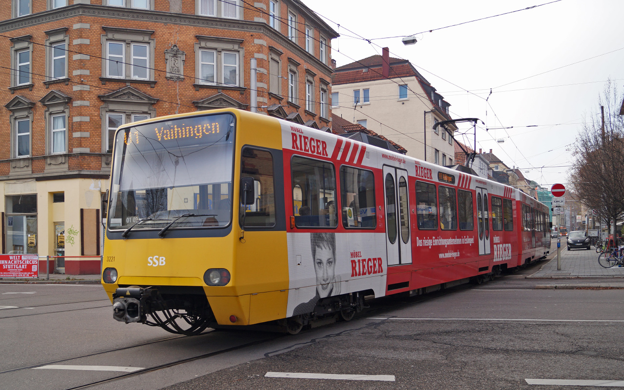 Штутгарт, Duewag DT8.9 № 3221