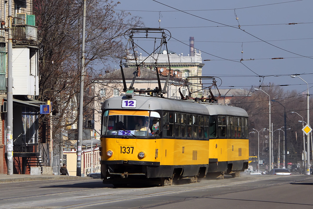 Днепр, Tatra T3SU № 1337