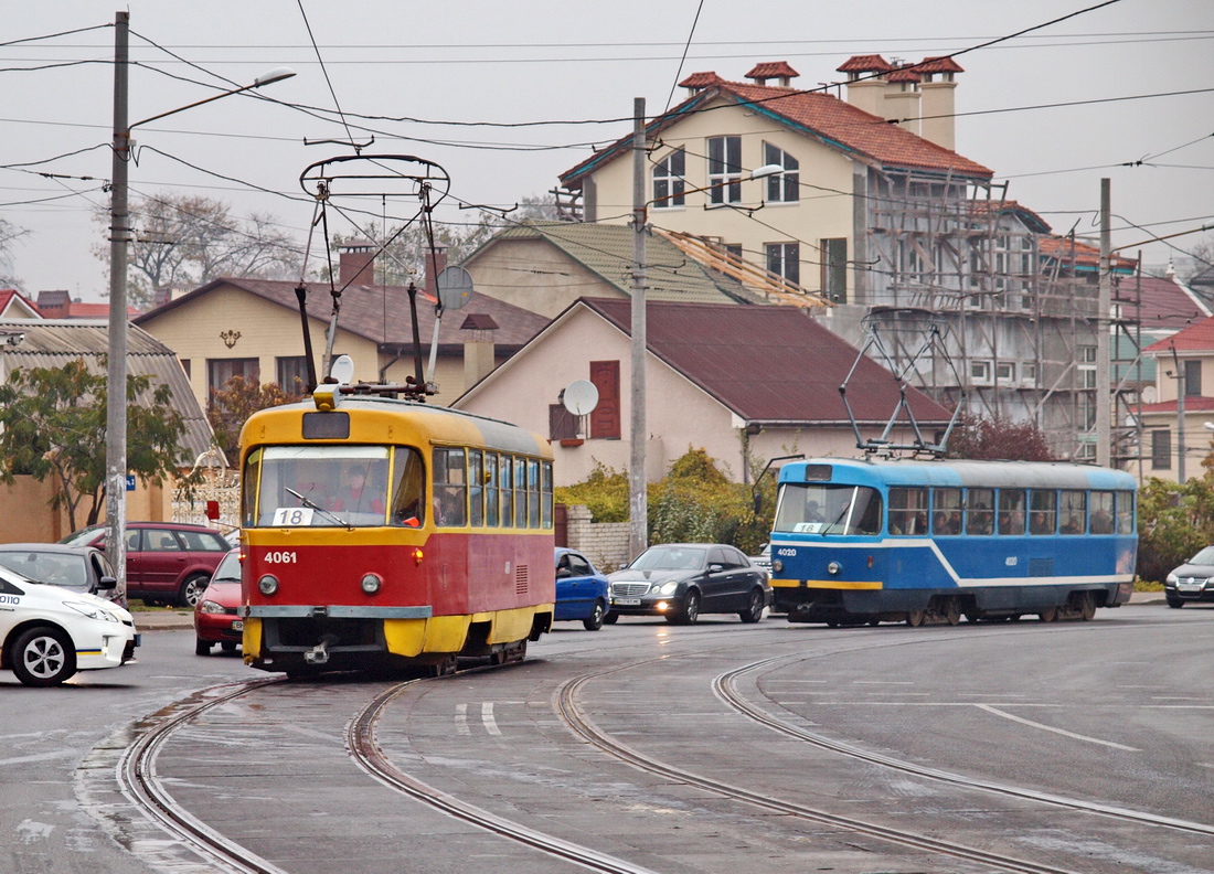 Одесса, Tatra T3SU № 4061