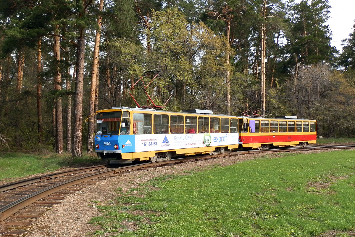 Барнаул, Tatra T6B5SU № 3008