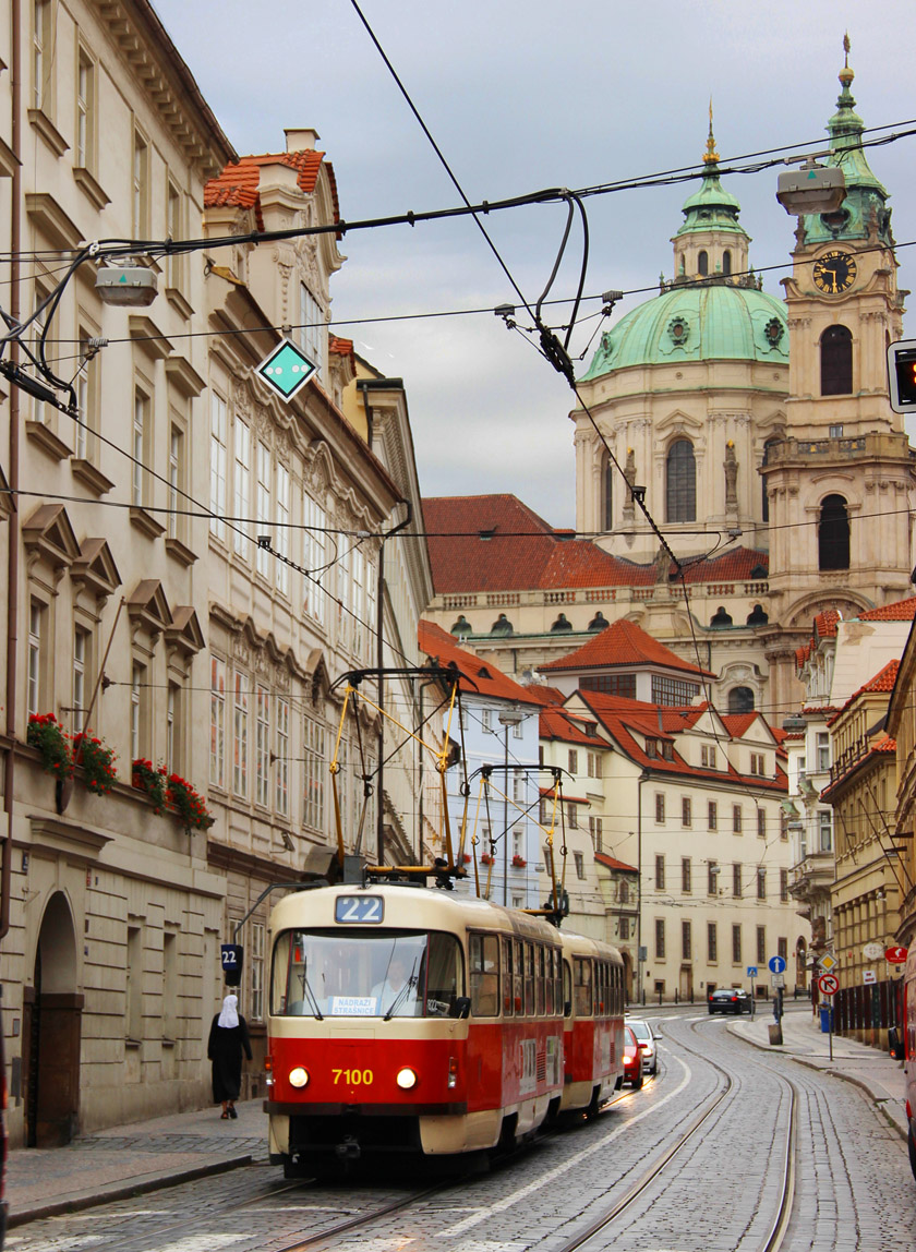 Прага, Tatra T3SUCS № 7100