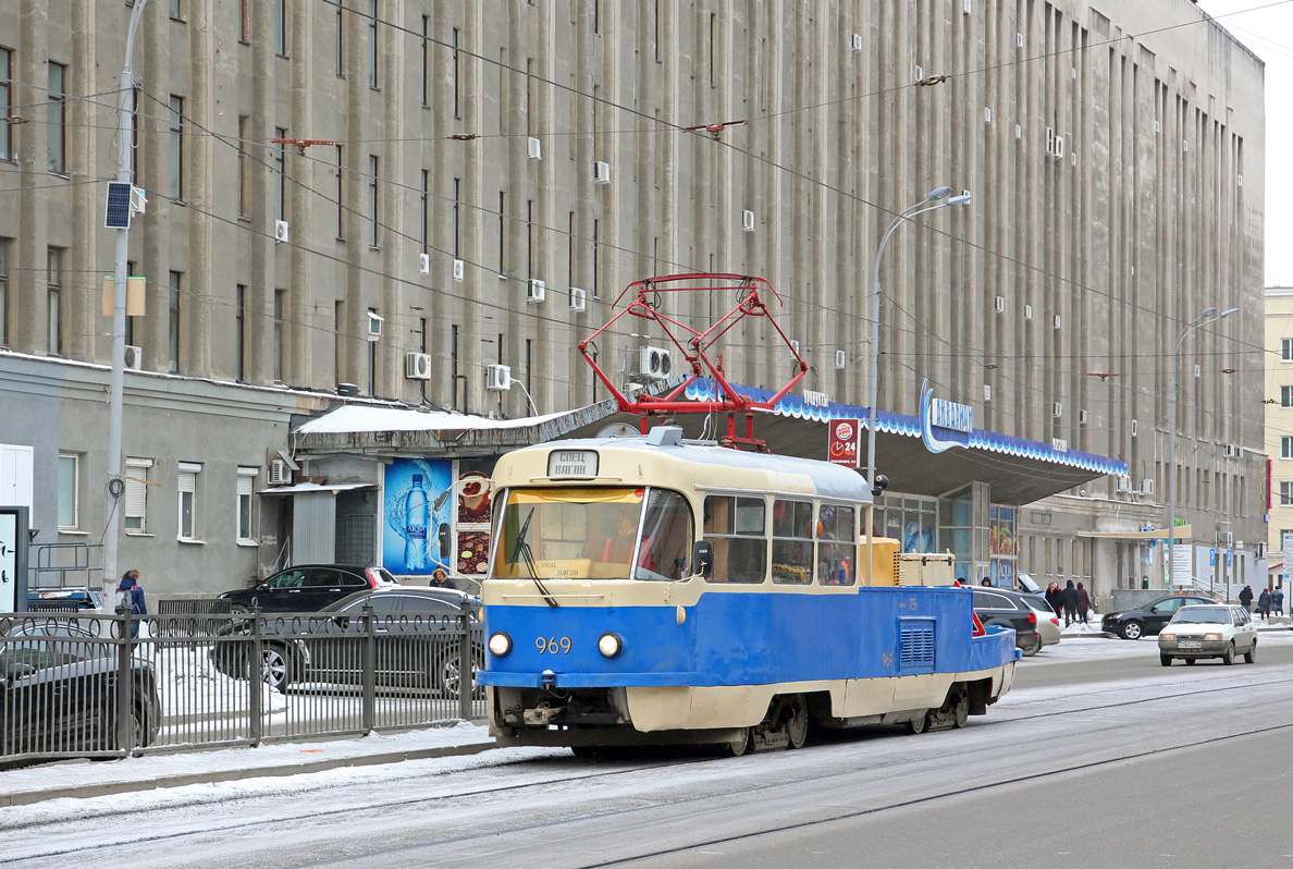 Екатеринбург, Tatra T3SU (двухдверная) № 969