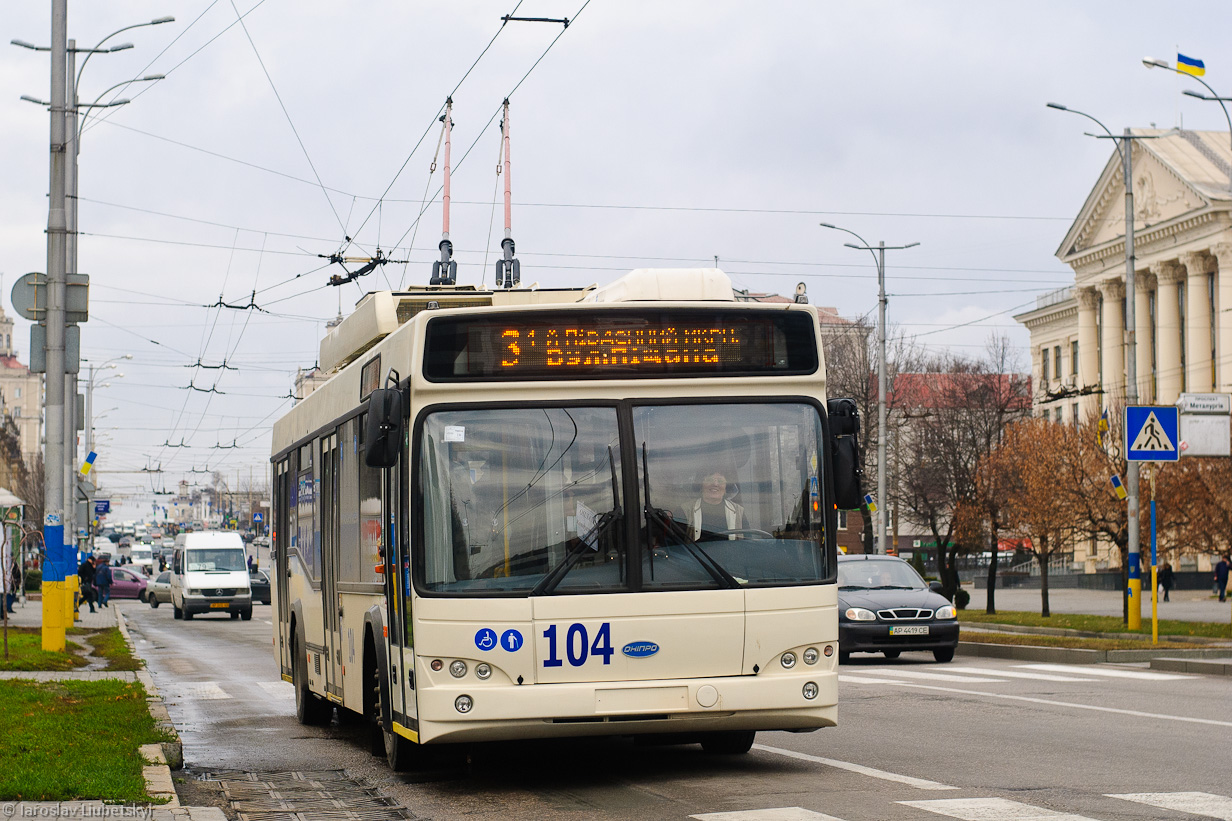 Zaporoże, Dnipro T103 Nr 104 Zaporoże, Dnipro T103 Nr 104