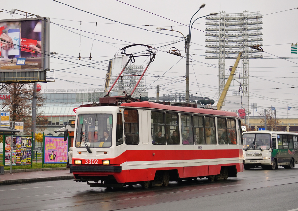 Санкт-Петербург, 71-134А (ЛМ-99АВ) № 3302