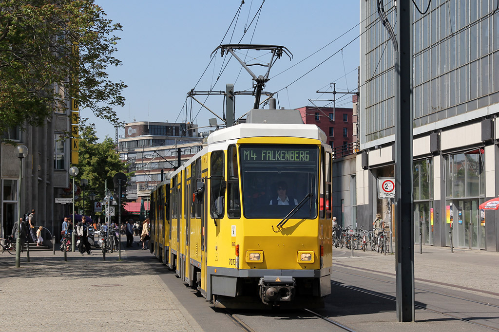 Берлин, Tatra KT4DtM № 7073
