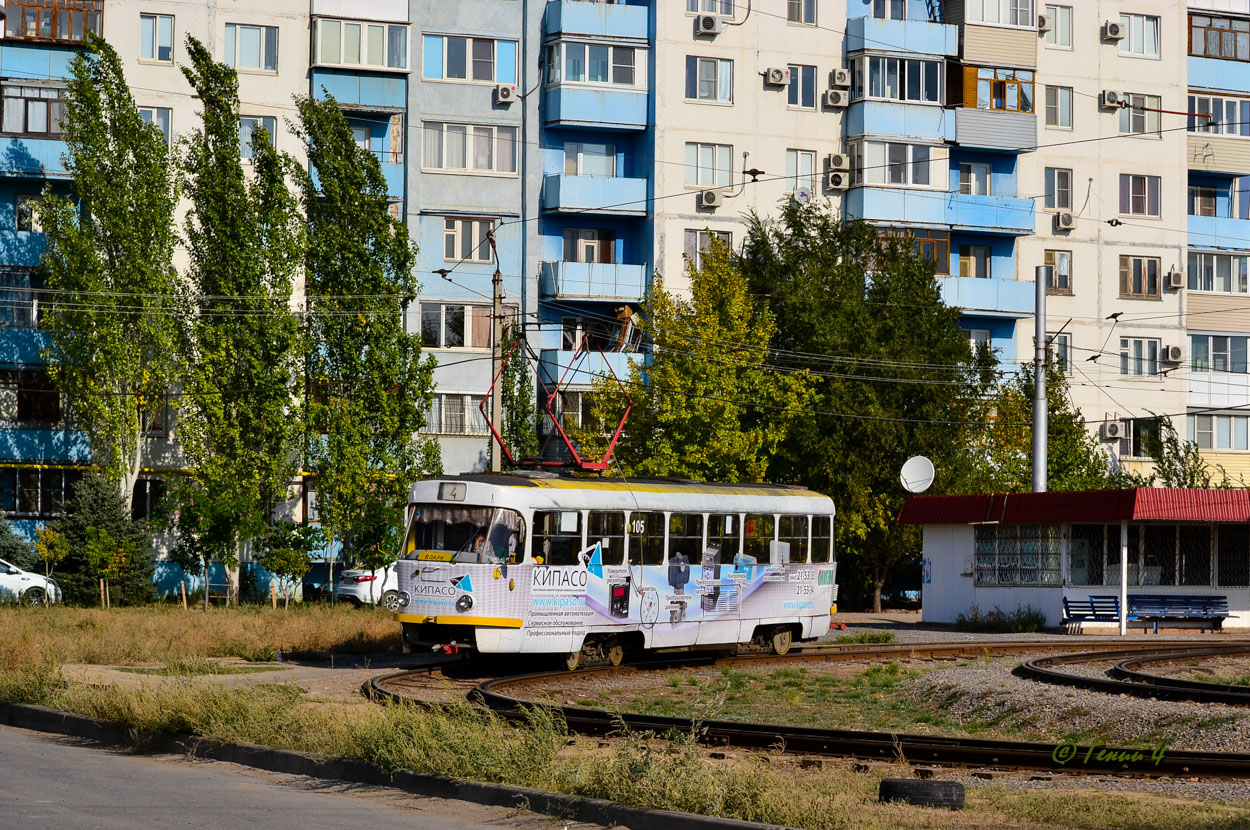 Волжский, Tatra T3SU № 105