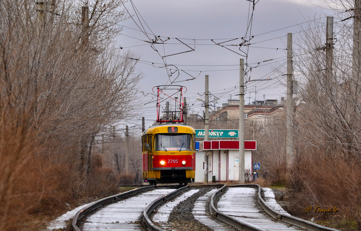 Волгоград, Tatra T3SU № 2705