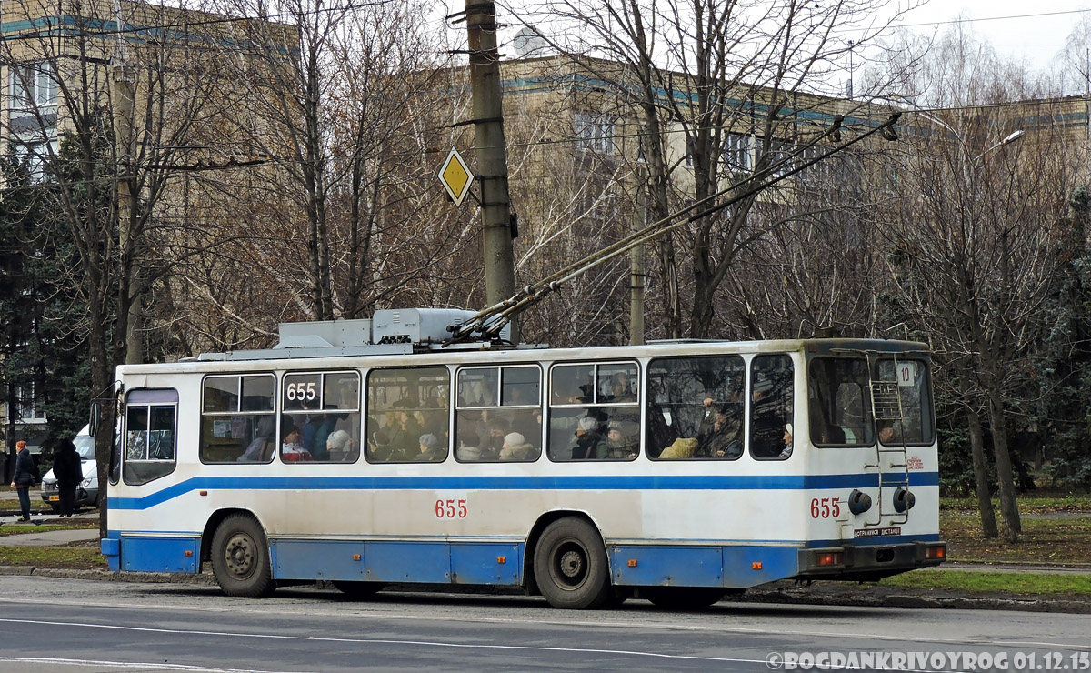 Кривой Рог, ЮМЗ Т2 мод. 7 № 655