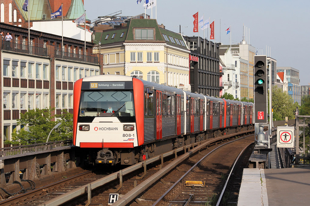 Гамбург, HHA DT3.1 № 808