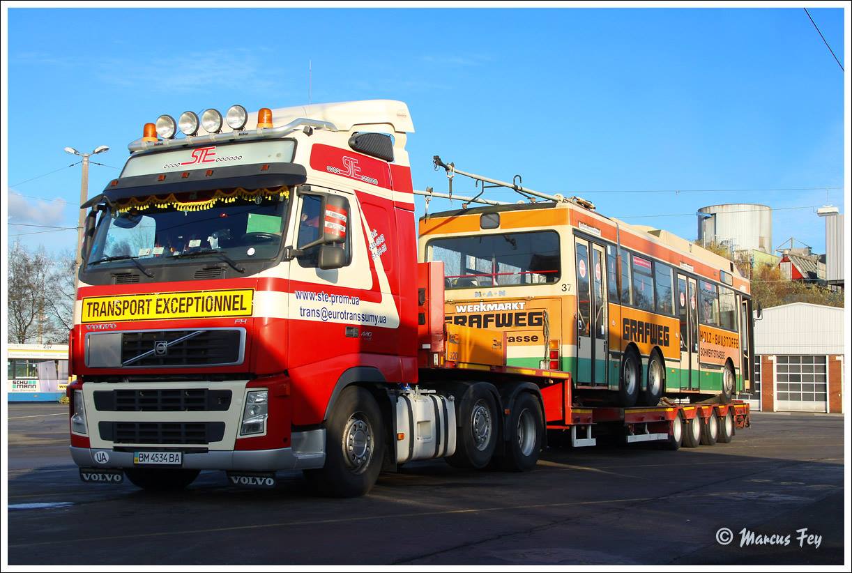 Золинген, MAN/Gräf & Stift 860 SL172HO № 37; Мариупол — Разные фотографии