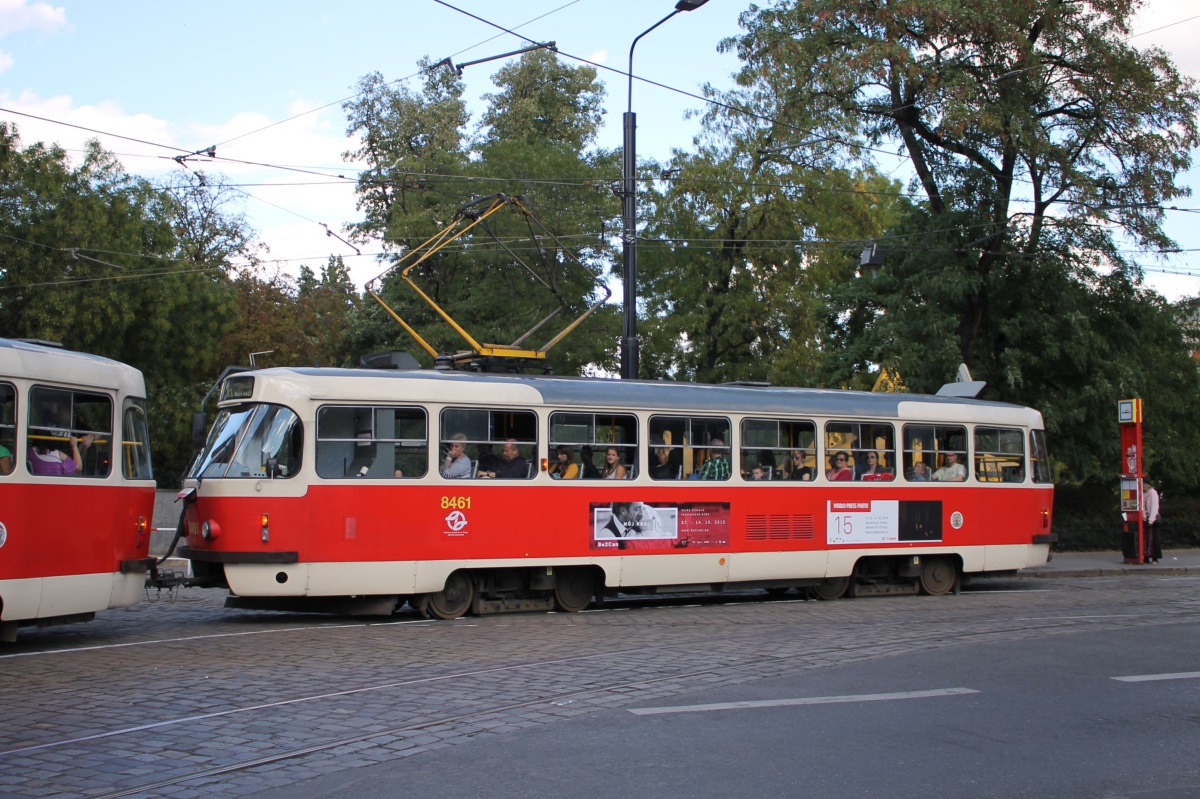 Прага, Tatra T3R.P № 8461