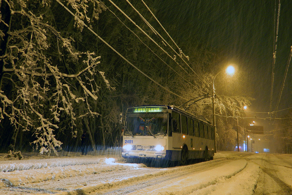 Харьков, Škoda 14Tr18/6M № 2401