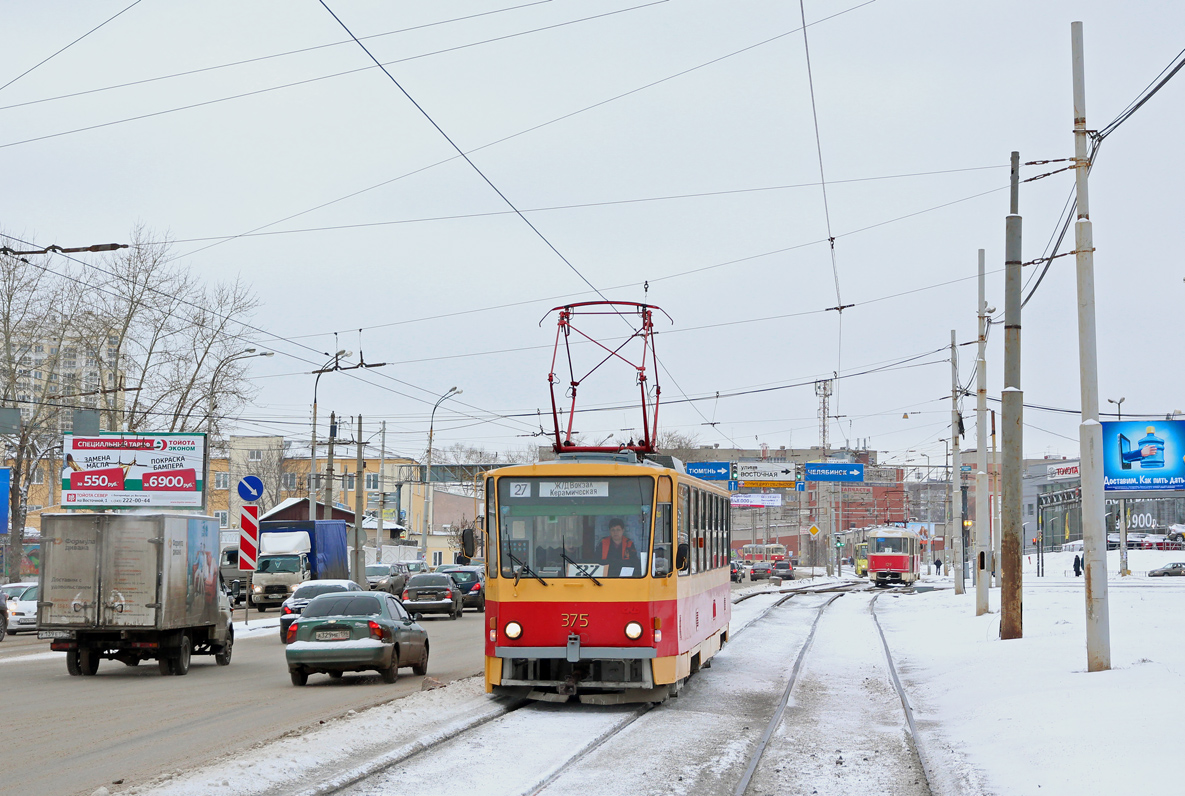 Jekaterinburga, Tatra T6B5SU № 375
