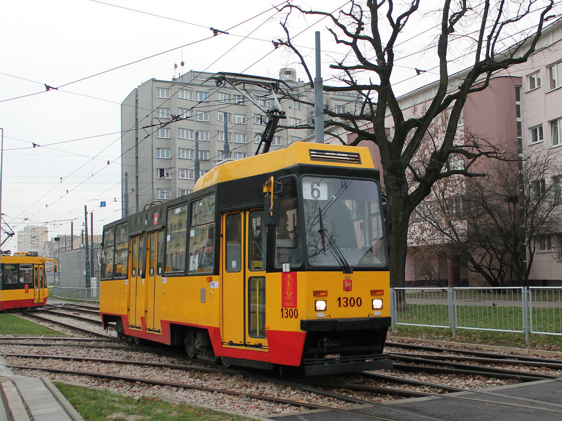 Варшава, Konstal 105Na № 1300