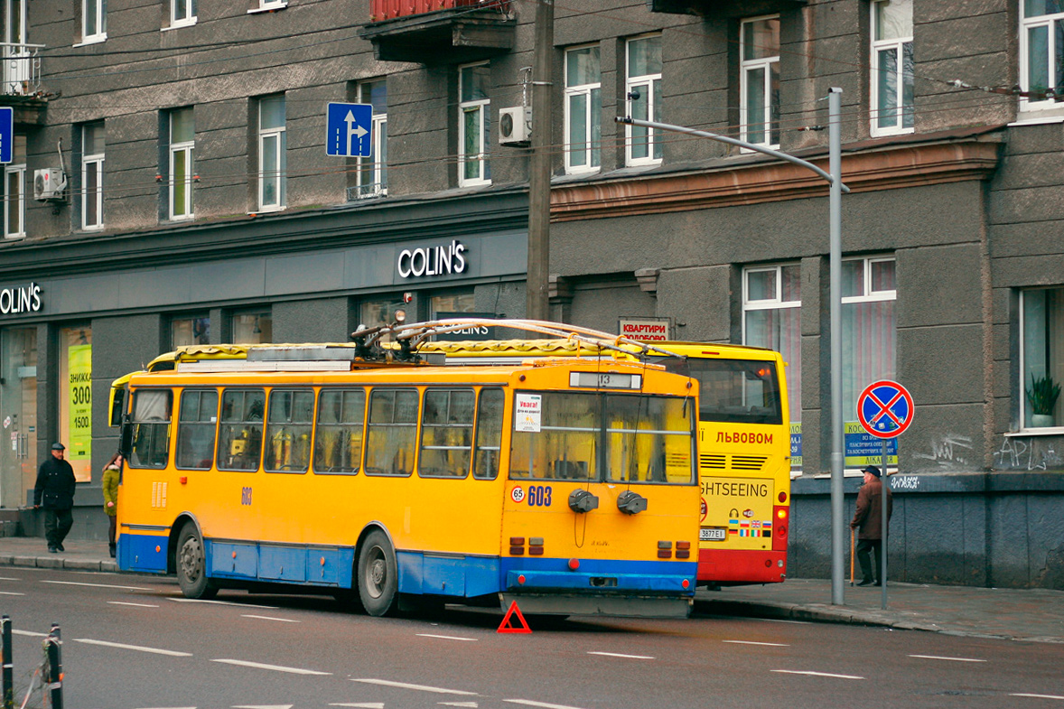 Львов, Škoda 14Tr11/6 № 603
