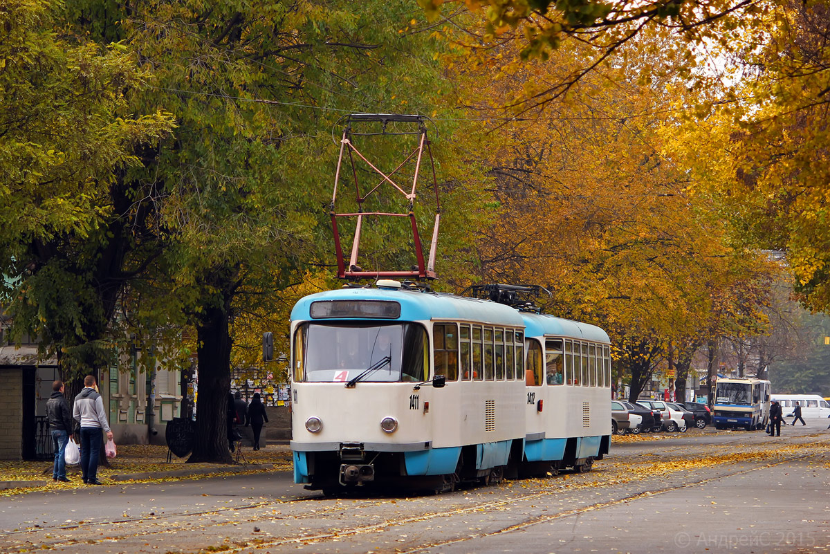 Днепър, Tatra T3DC1 № 1411
