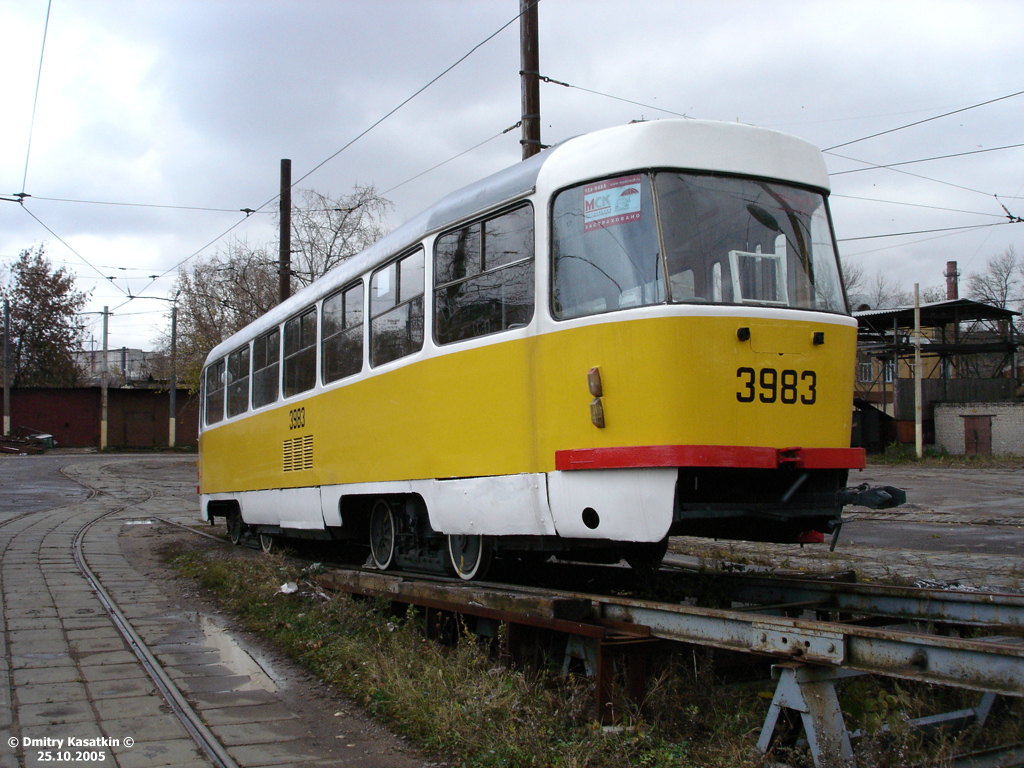 Moszkva, Tatra T3Т — 3983