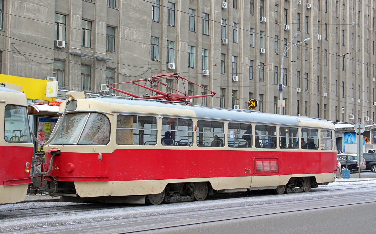 Екатеринбург, Tatra T3SU (двухдверная) № 644