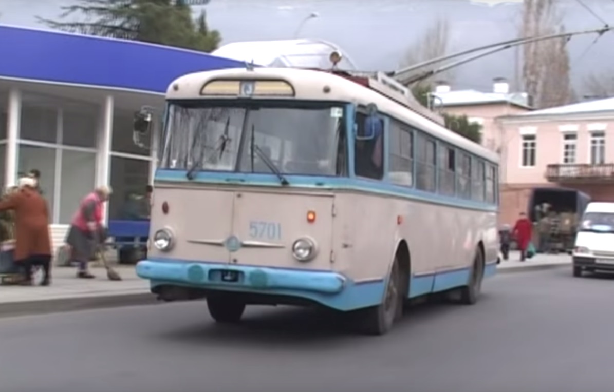 Krimmi trollid (Simferopol - Alušta - Jalta), Škoda 9TrH27 № 5701
