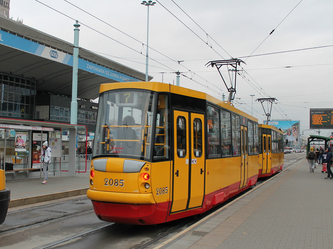 Варшава, Konstal 105N2k/2000 № 2085