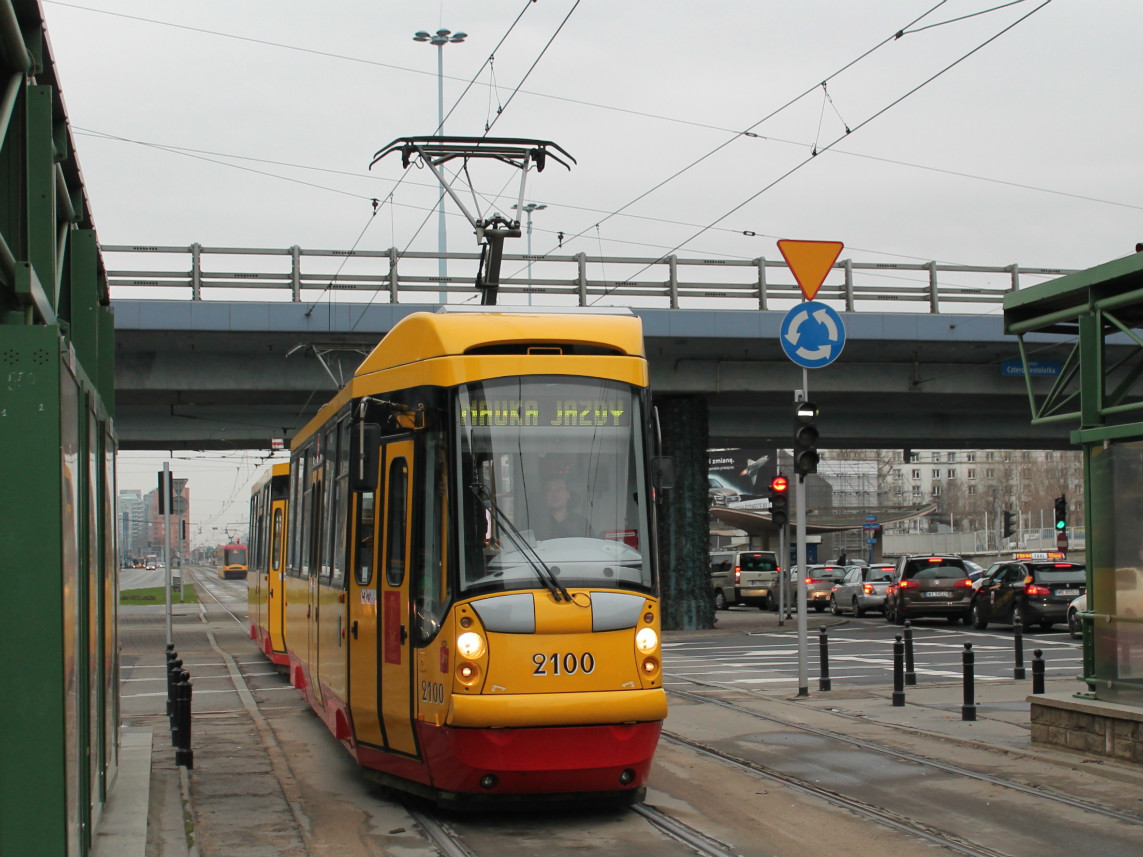 Warsaw, Konstal 105N2k/2000 # 2100