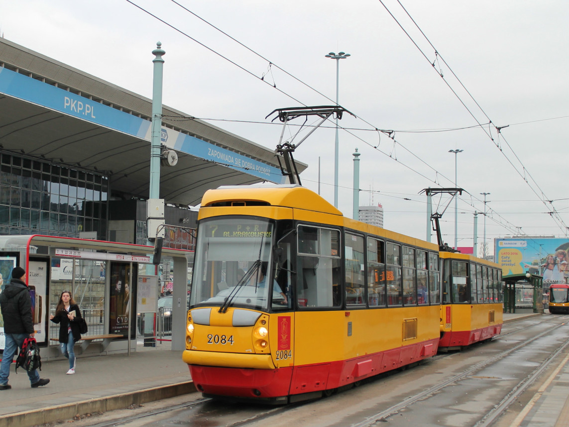 Варшава, Konstal 105N2k/2000 № 2084