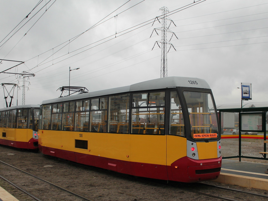 Лодзь, Konstal/MPK 805N-MD12 № 1265