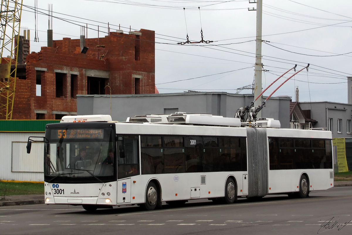 Минск, МАЗ-215Т № 3001