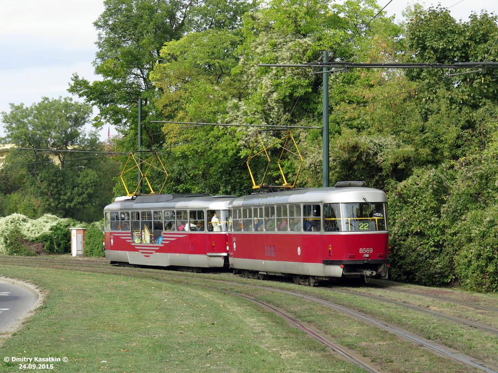 Прага, Tatra T3R.P № 8569