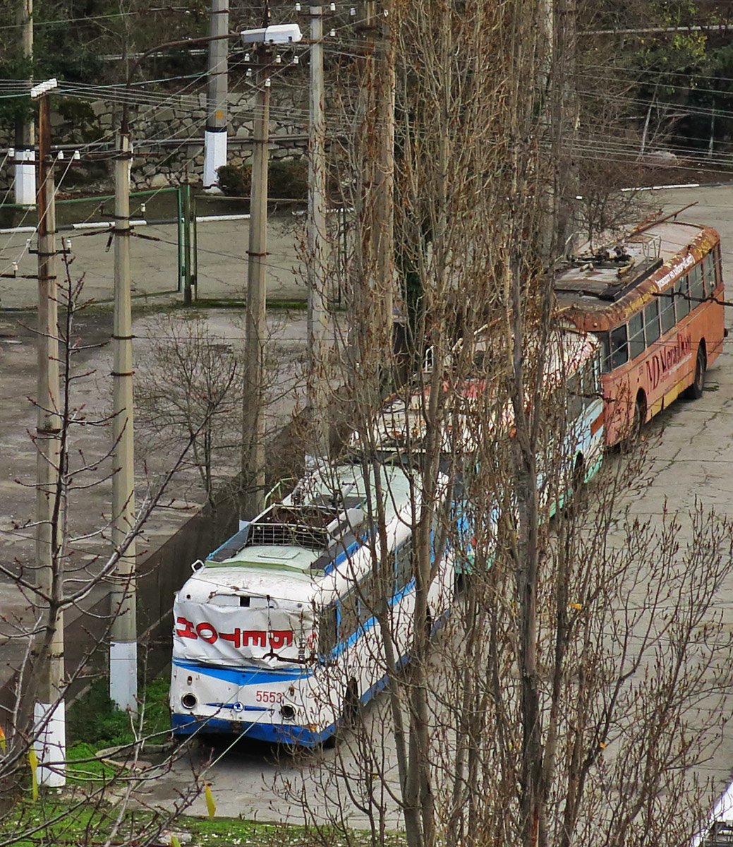 Крымский троллейбус, Škoda 9Tr21 № 5553