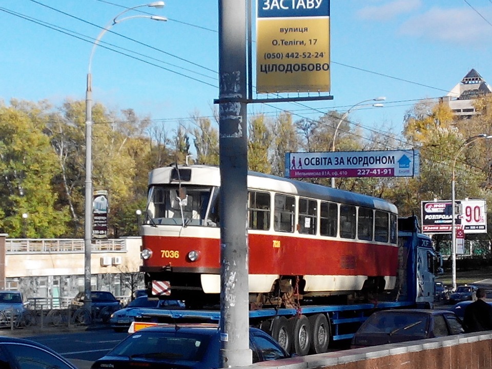 Киев, Tatra T3SUCS № 7036