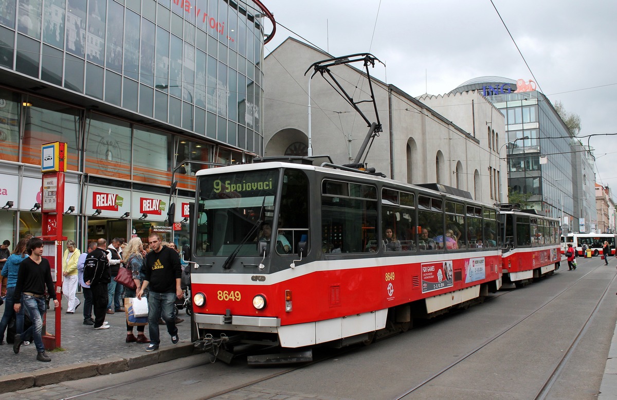 Прага, Tatra T6A5 № 8649