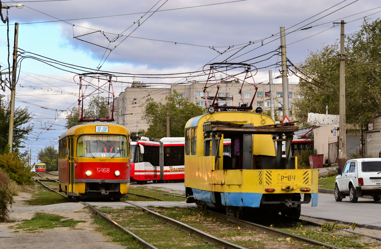 Волгоград, Tatra T3SU (двухдверная) № 5468; Волгоград, Tatra T3SU (двухдверная) № 64