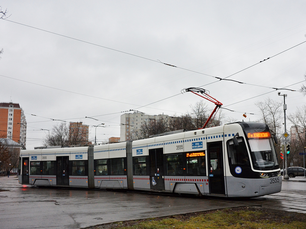 Москва, 71-414 (Pesa Fokstrot) № 3555