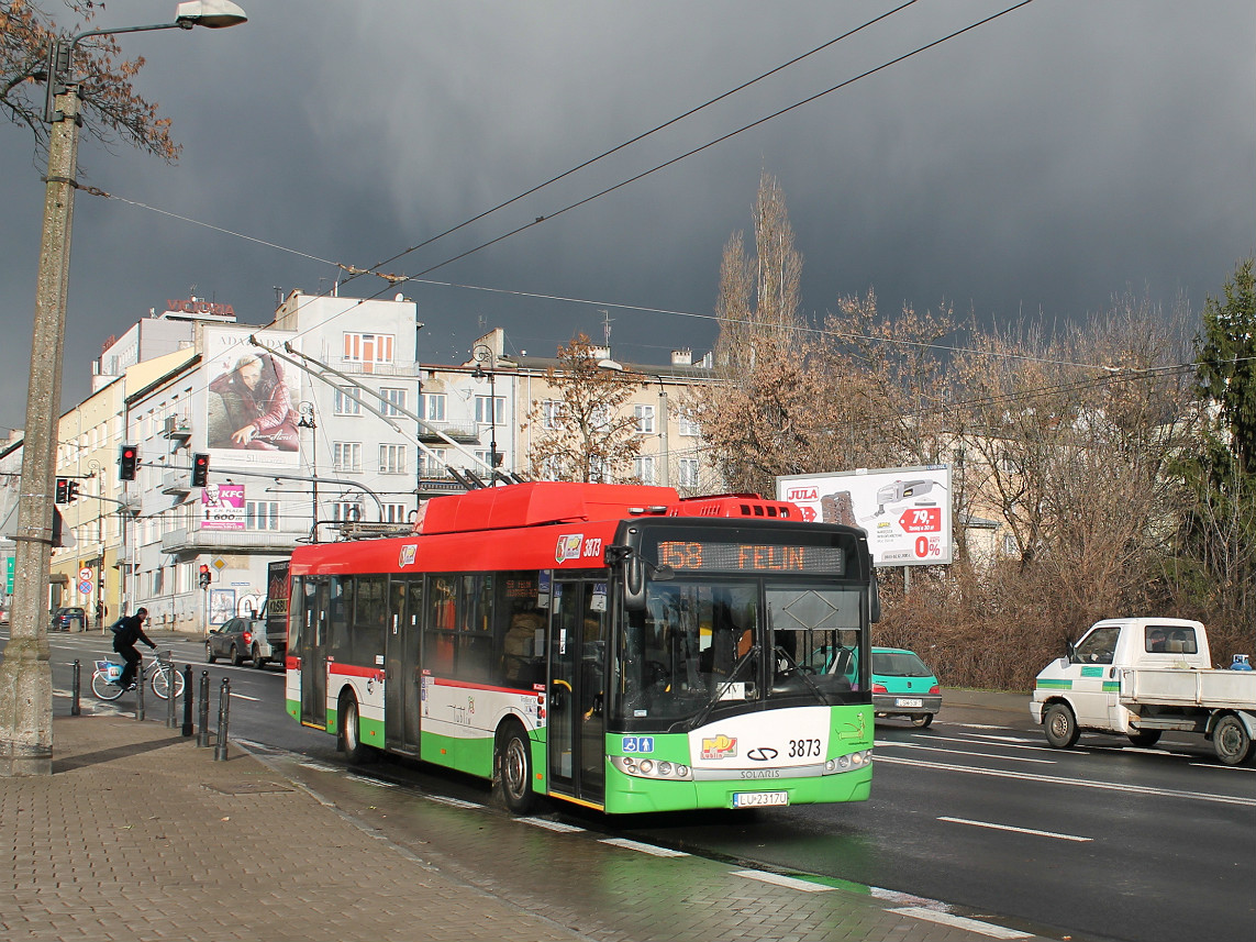 Lublin, Solaris Trollino III 12 Škoda Nr. 3873