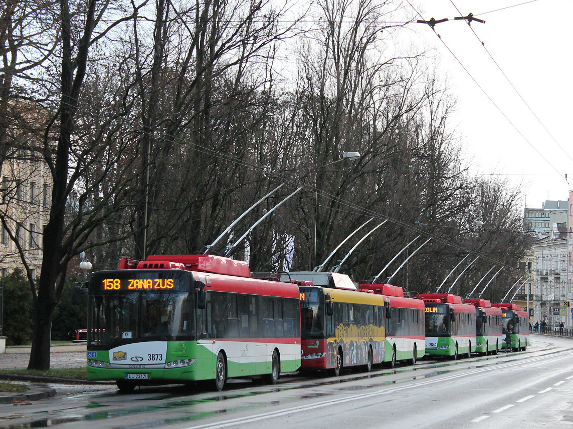 Lublin, Solaris Trollino III 12 Škoda Br. 3873 Lublin, Solaris Trollino III 12 Škoda Br. 3873