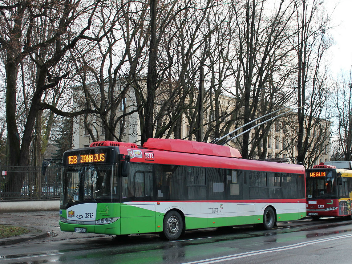 Люблін, Solaris Trollino III 12 Škoda № 3873