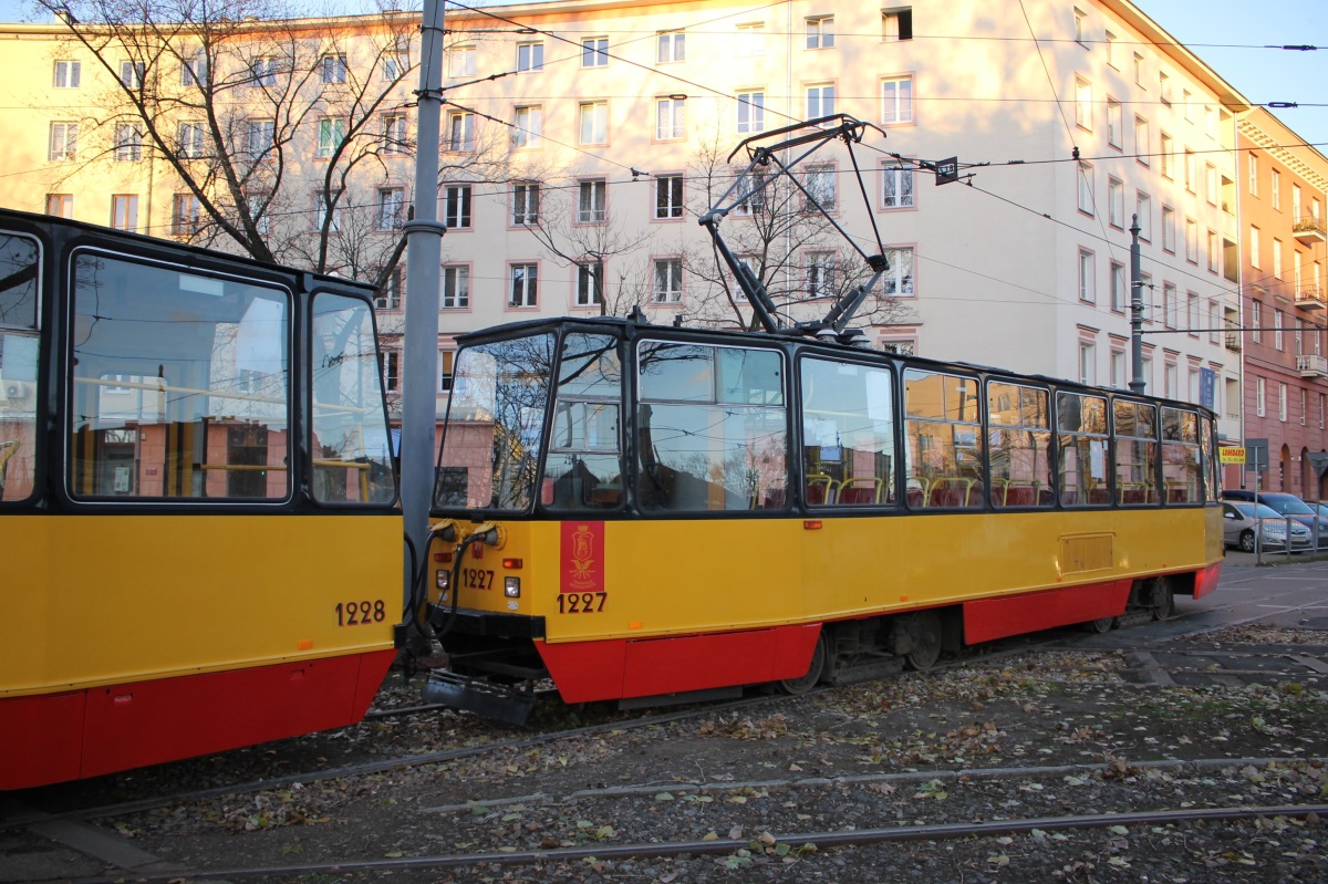 Варшава, Konstal 105Na № 1227