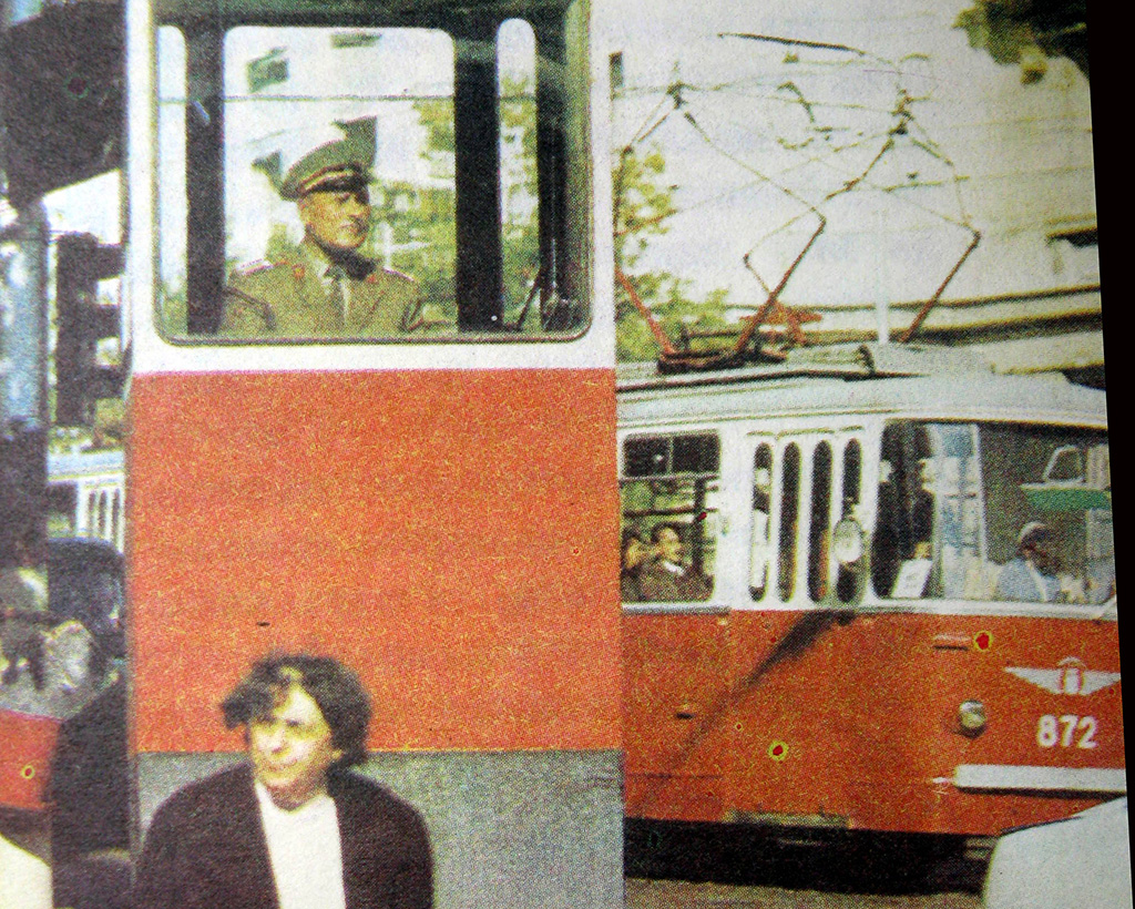 София — Исторически снимки — Трамвайни мотриси (1945–1989)