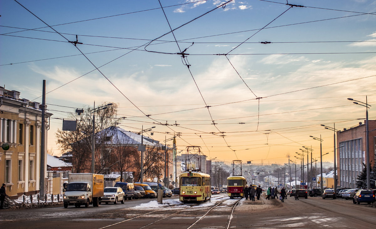 Ижевск, Tatra T3K № 1183