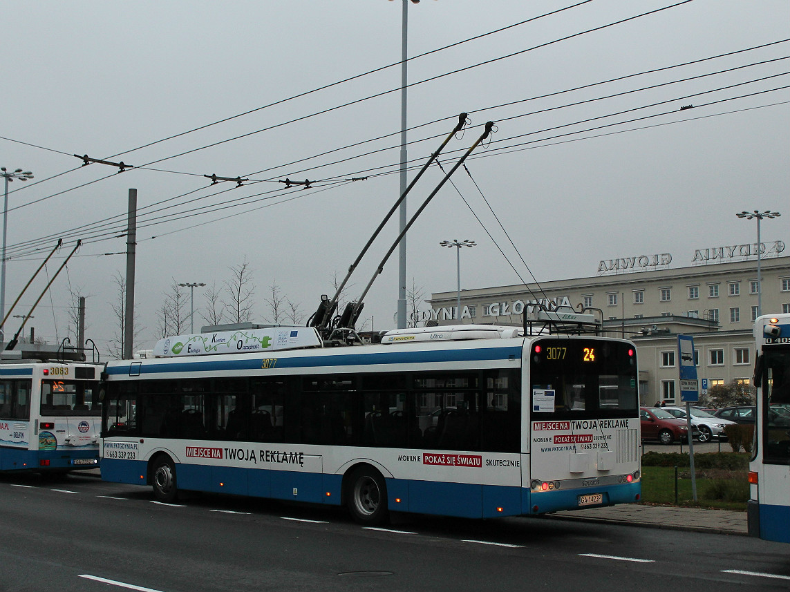 Гдыня, Solaris Trollino III 12 M № 3077